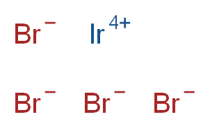 iridium(4+) ion tetrabromide_分子结构_CAS_7789-64-2