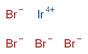 IRIDIUM TETRABROMIDE_分子结构_CAS_7789-64-2)