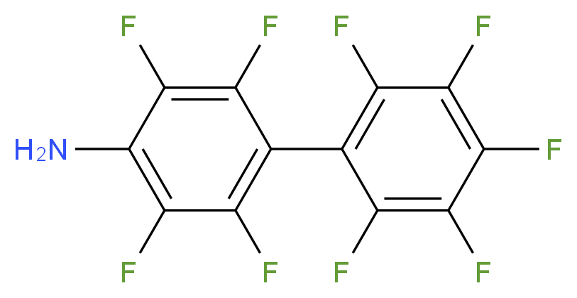 4-Aminononafluorobiphenyl_分子结构_CAS_969-25-5)