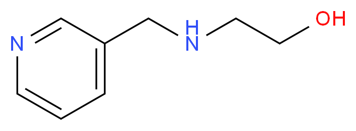 2-[(Pyridin-3-ylmethyl)-amino]-ethanol_分子结构_CAS_70206-51-8)