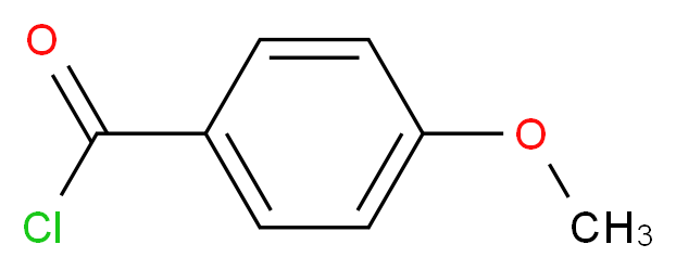 4-methoxybenzoyl chloride_分子结构_CAS_100-07-2