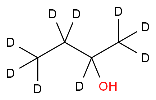 仲丁醇-d9_分子结构_CAS_1202864-22-9)