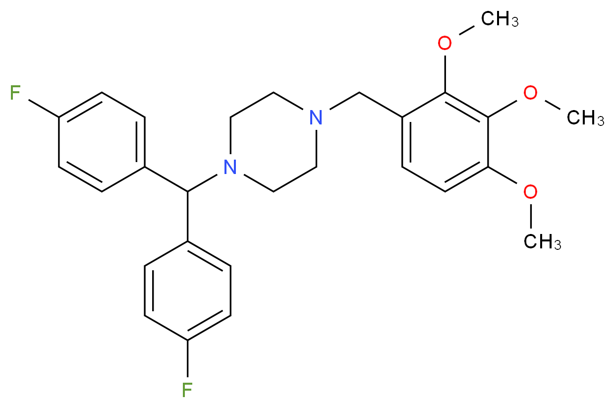 Lomerizine Dihydrochloride_分子结构_CAS_101477-54-7)