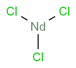 氯化钕(III)_分子结构_CAS_10024-93-8)