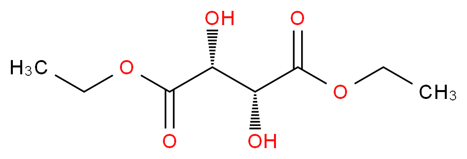 L-酒石酸二乙酯_分子结构_CAS_87-91-2)