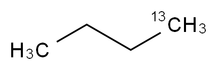 (1-<sup>1</sup><sup>3</sup>C)butane_分子结构_CAS_22612-53-9