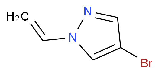 4-bromo-1-vinyl-1H-pyrazole_分子结构_CAS_80308-80-1)