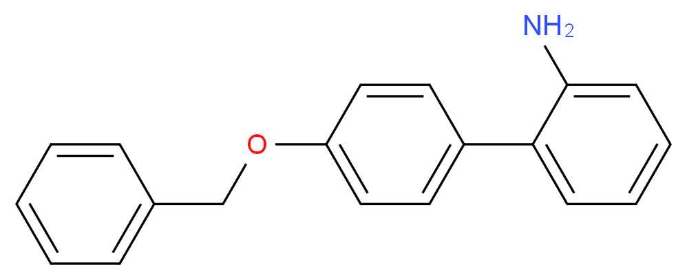 2-[4-(benzyloxy)phenyl]aniline_分子结构_CAS_400746-75-0