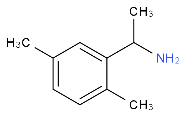 1-(2,5-Dimethylphenyl)ethanamine_分子结构_CAS_91251-26-2)