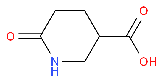 6-oxopiperidine-3-carboxylic acid_分子结构_CAS_22540-50-7)