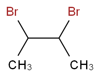 (±)-2,3-二溴丁烷_分子结构_CAS_598-71-0)