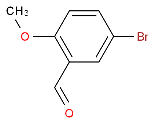 5-Bromo-2-methoxybenzaldehyde 97%_分子结构_CAS_25016-01-7)