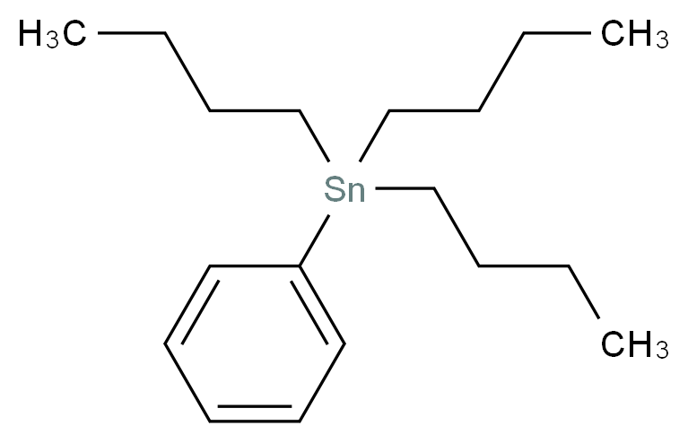 tributyl(phenyl)stannane_分子结构_CAS_960-16-7
