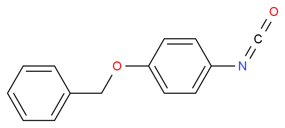 4-苄氧基苯异氰酸酯_分子结构_CAS_50528-73-9)
