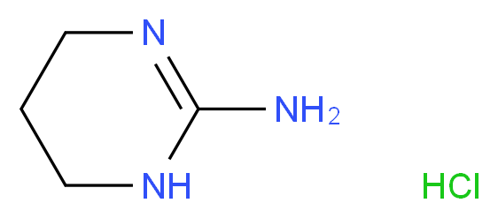 2-Amino-1,4,5,6-tetrahydropyrimidine Hydrochloride_分子结构_CAS_26893-39-0)