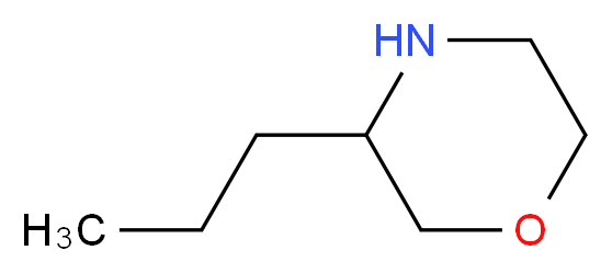 3-Propylmorpholine_分子结构_CAS_19856-81-6)