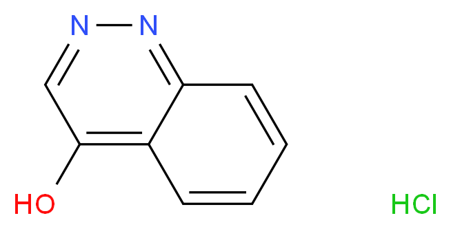 cinnolin-4-ol hydrochloride_分子结构_CAS_875-66-1)