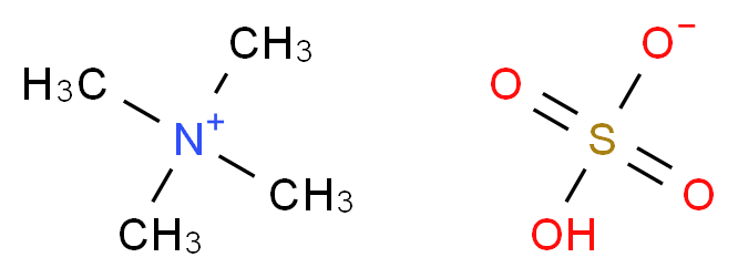 tetramethylazanium hydrogen sulfate_分子结构_CAS_80526-82-5