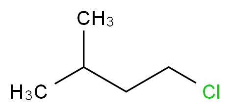 1-chloro-3-methylbutane_分子结构_CAS_107-84-6