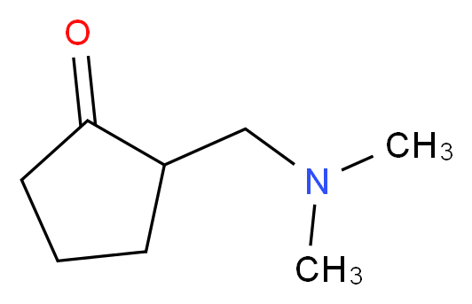 2-[(dimethylamino)methyl]cyclopentanone_分子结构_CAS_6947-99-5)