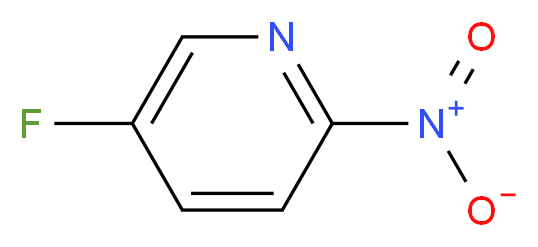 5-fluoro-2-nitropyridine_分子结构_CAS_779345-37-8