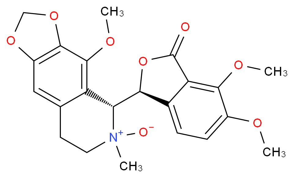 Noscapine N-Oxide_分子结构_CAS_54383-36-7)
