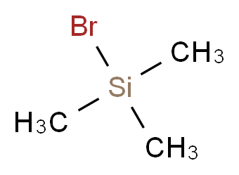 Bromotrimethylsilane_分子结构_CAS_2857-97-8)