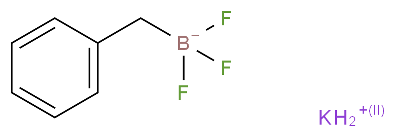 苄基三氟硼酸钾_分子结构_CAS_329976-73-0)