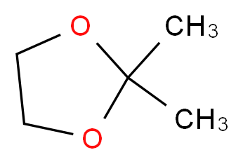 2,2-二甲基-1,3-二噁茂烷_分子结构_CAS_2916-31-6)