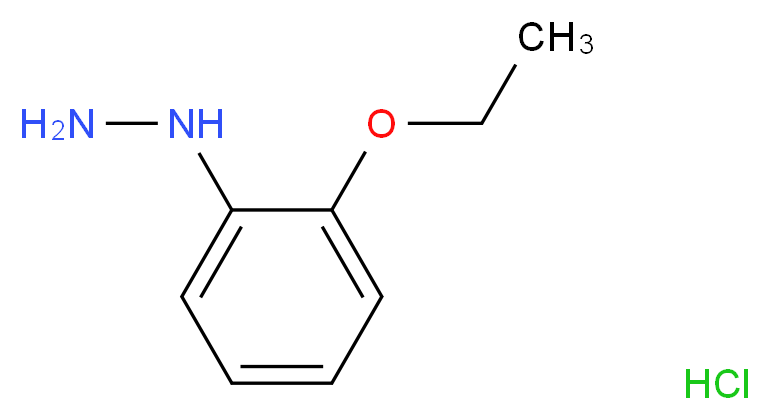 (2-Ethoxyphenyl)hydrazine hydrochloride_分子结构_CAS_126580-49-2)