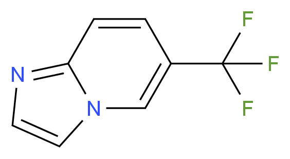 6-(trifluoromethyl)imidazo[1,2-a]pyridine_分子结构_CAS_936009-02-8
