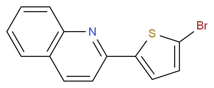 2-(5-Bromothien-2-yl)quinoline_分子结构_CAS_81216-93-5)