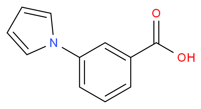 3-(1H-Pyrrol-1-yl)benzoic acid 97%_分子结构_CAS_61471-45-2)