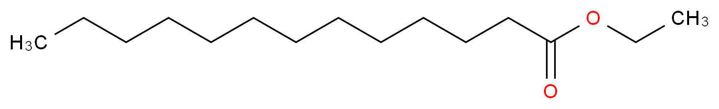 Ethyl tridecanoate_分子结构_CAS_28267-29-0)