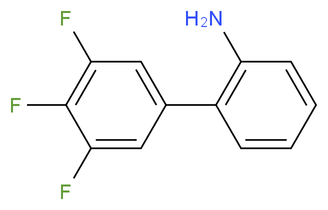 2-(3,4,5-trifluorophenyl)aniline_分子结构_CAS_)