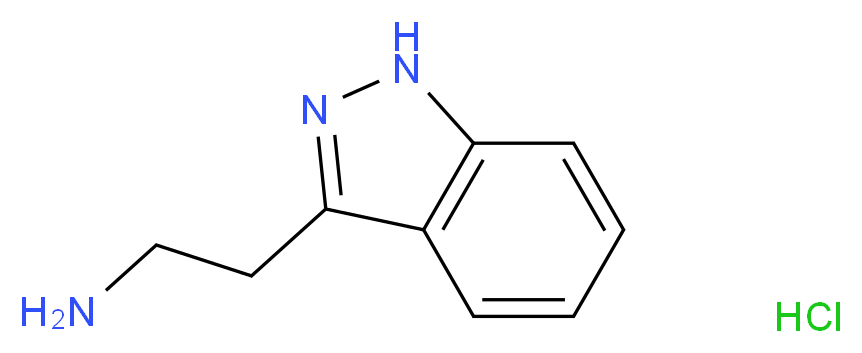 2-(1H-Indazol-3-yl)ethanamine hydrochloride_分子结构_CAS_1258504-46-9)