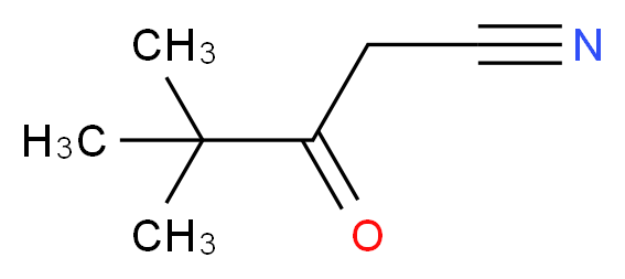 新戊酰基乙腈_分子结构_CAS_59997-51-2)