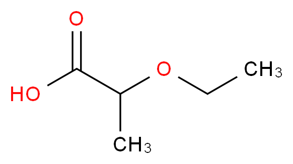 2-ethoxypropanoic acid_分子结构_CAS_53103-75-6)