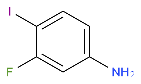 3-Fluoro-4-iodoaniline_分子结构_CAS_656-66-6)