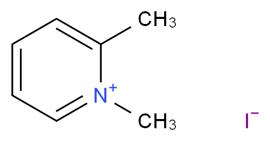 碘化 1,2-二甲基吡啶鎓_分子结构_CAS_872-73-1)