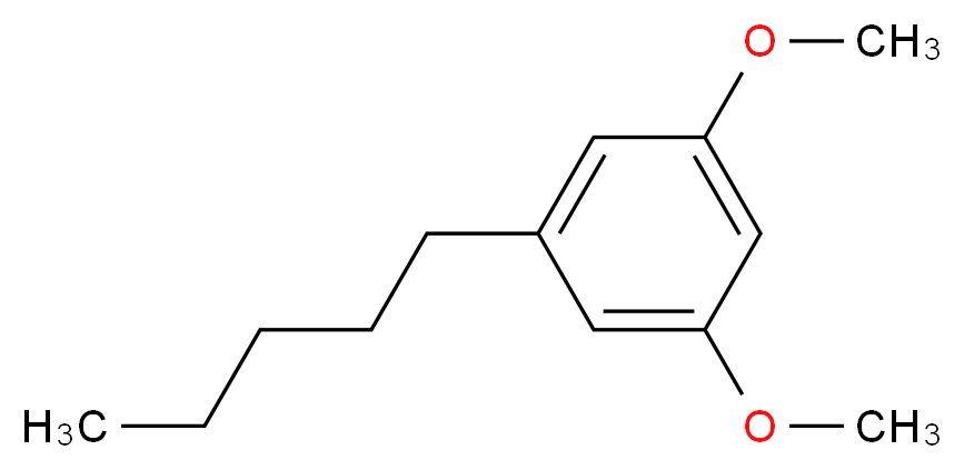 1,3-dimethoxy-5-pentylbenzene_分子结构_CAS_22976-40-5