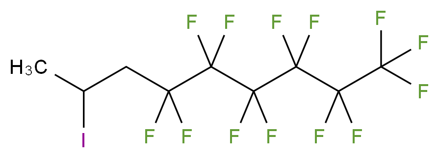 2-Iodo-1H,1H,1H,2H,3H,3H-perfluorononane_分子结构_CAS_38550-34-4)