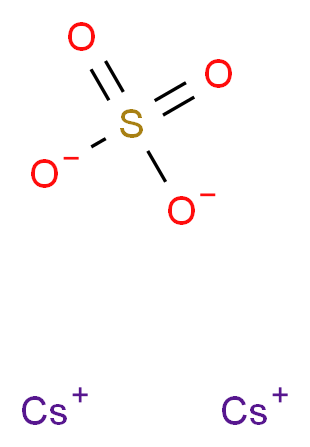 CESIUM SULFATE_分子结构_CAS_10294-54-9)