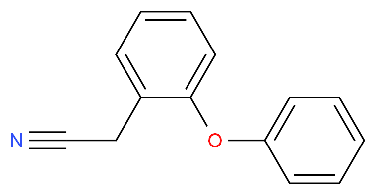 2-Phenoxyphenylacetonitrile_分子结构_CAS_25562-98-5)