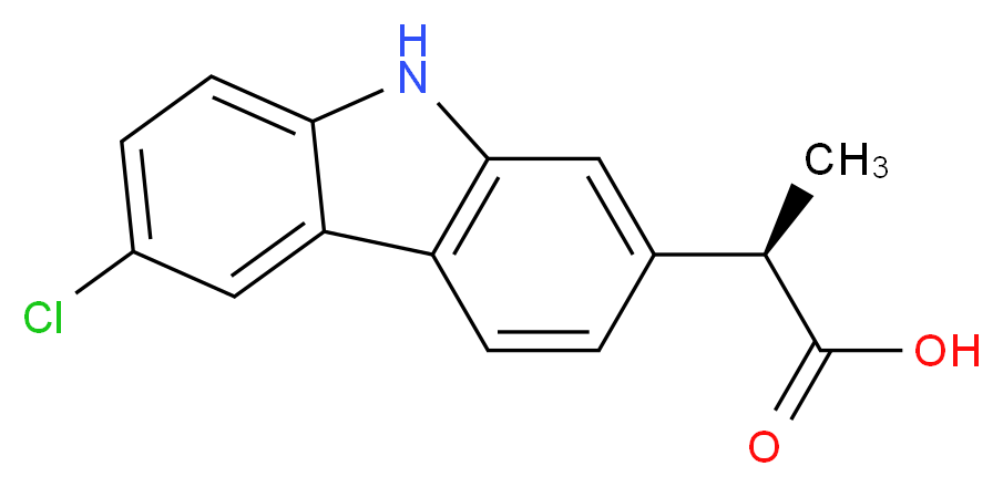 (R)-Carprofen_分子结构_CAS_52263-83-9)