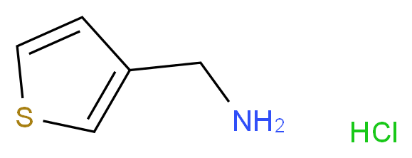 thiophen-3-ylmethanamine hydrochloride_分子结构_CAS_115132-84-8)