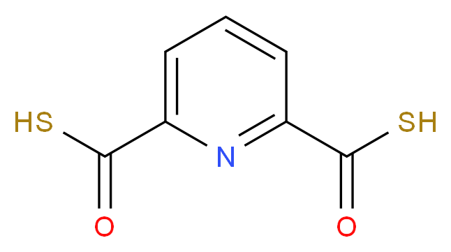 pyridine-2,6-dicarbothioic diS-acid_分子结构_CAS_69945-42-2