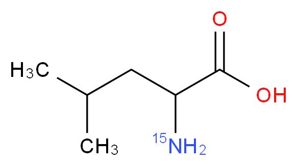 2-amino-4-methylpentanoic acid_分子结构_CAS_81387-51-1