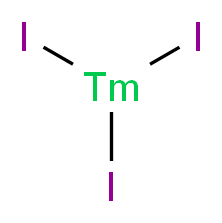 碘化铥(III)_分子结构_CAS_13813-43-9)