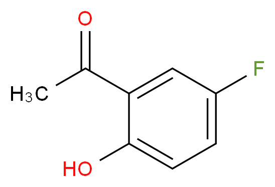 1-(5-fluoro-2-hydroxyphenyl)ethan-1-one_分子结构_CAS_394-32-1